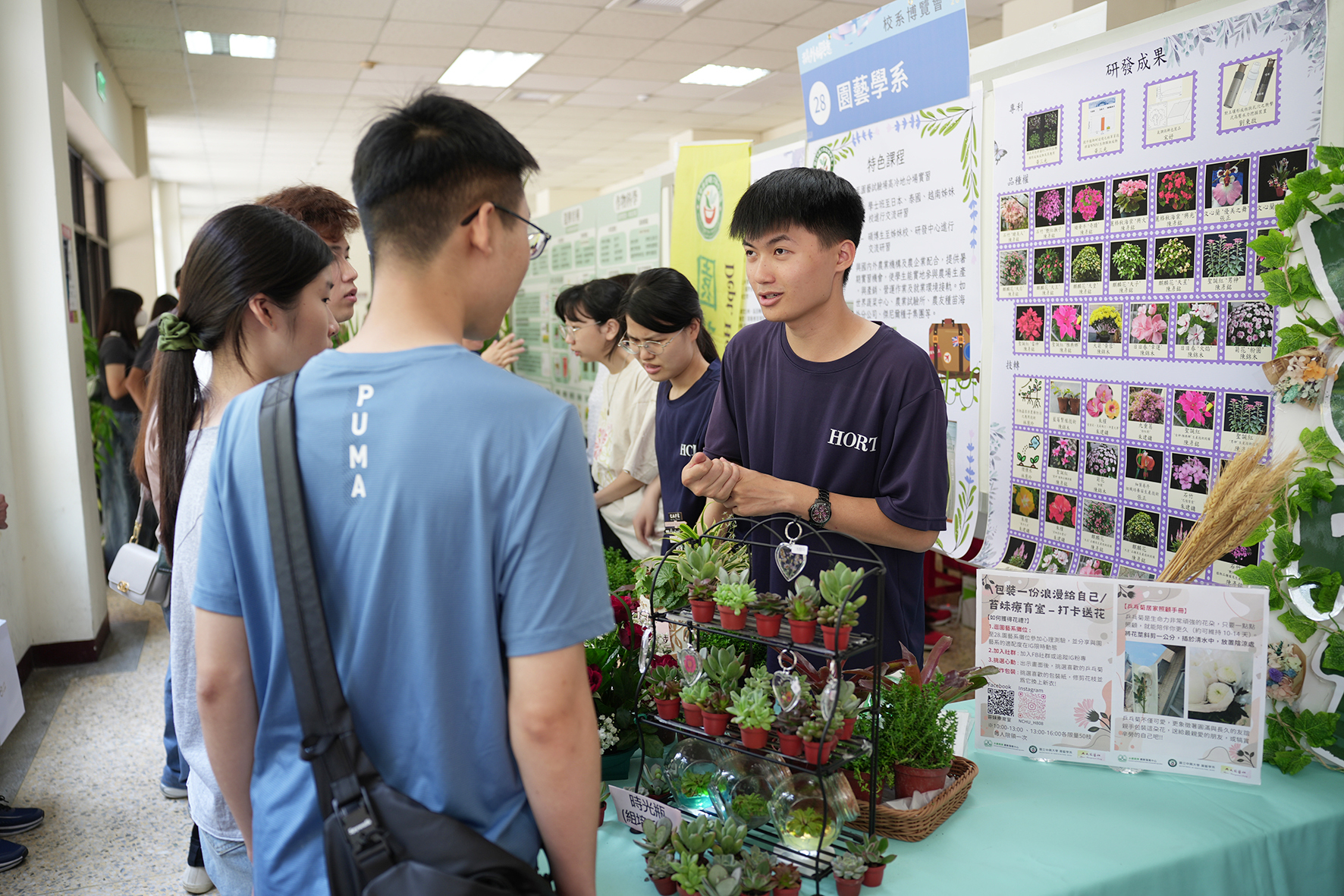 【News】NCHU Open House and Academic Expo Draws Crowds with 65 Booths Showcasing Diverse Strengths